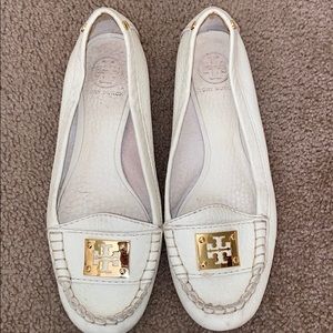 Tory Burch cream flats